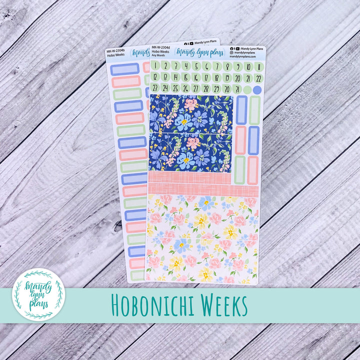 Any Month Hobonichi Weeks Monthly Kit || Spring Delight || MK-W-2304