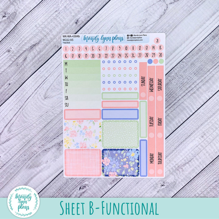 Wonderland 222 Weekly Kit || Spring Delight || 304