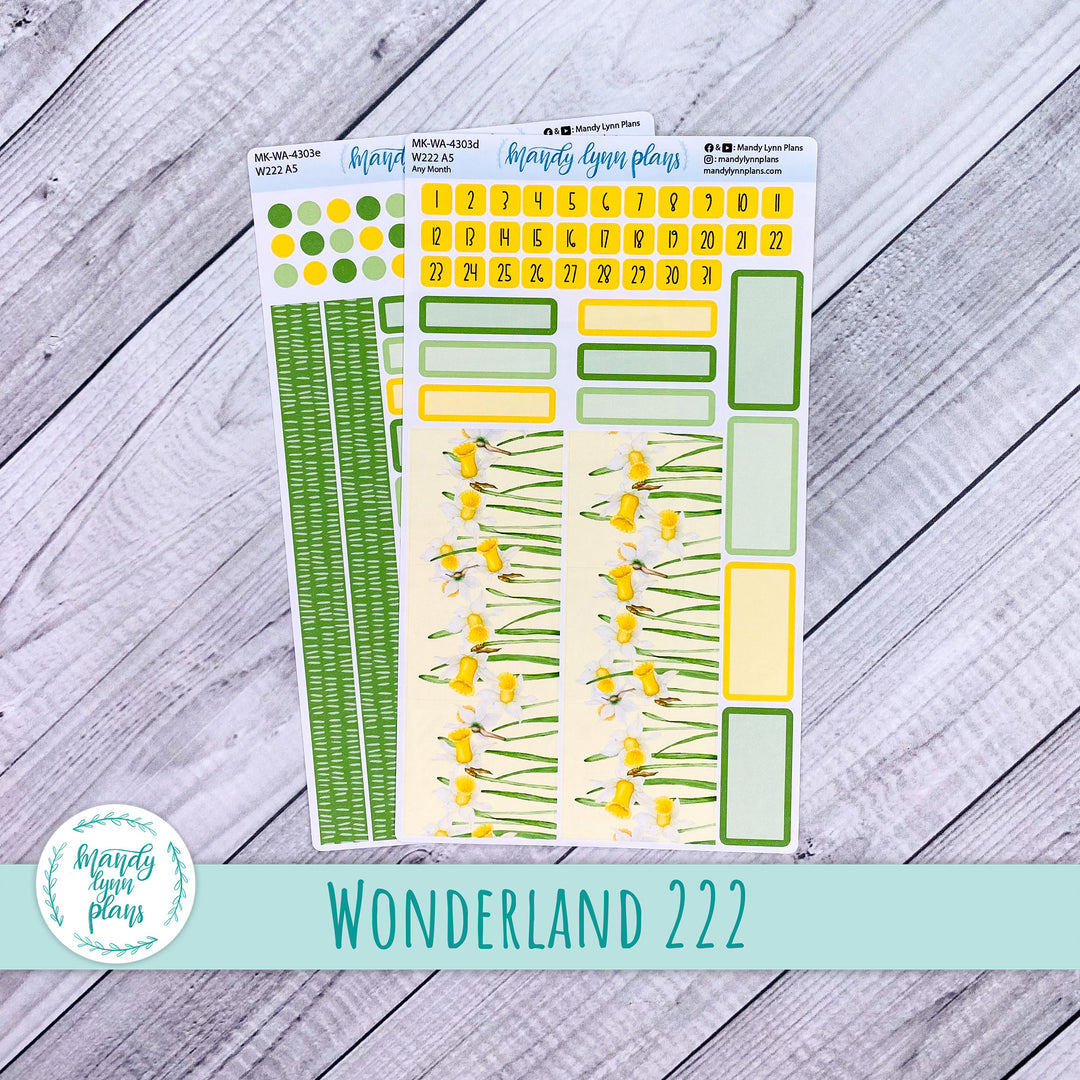 2025 Any Month Wonderland 222 Monthly Kit || Daffodils || 303