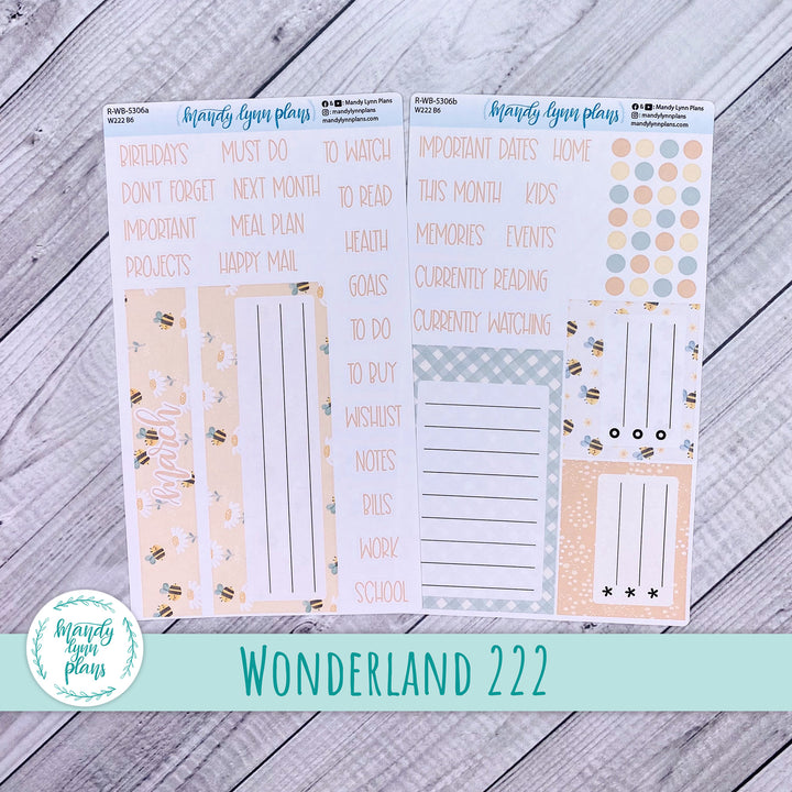 March 2025 Wonderland 222 Dashboard || Honey Bees || 306