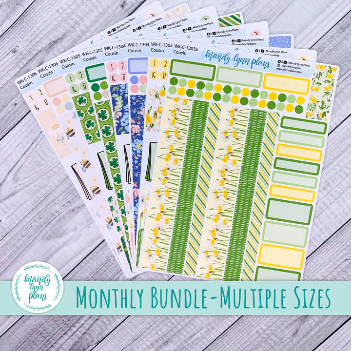 March 2025 Monthly Bundle - Weekly Kits