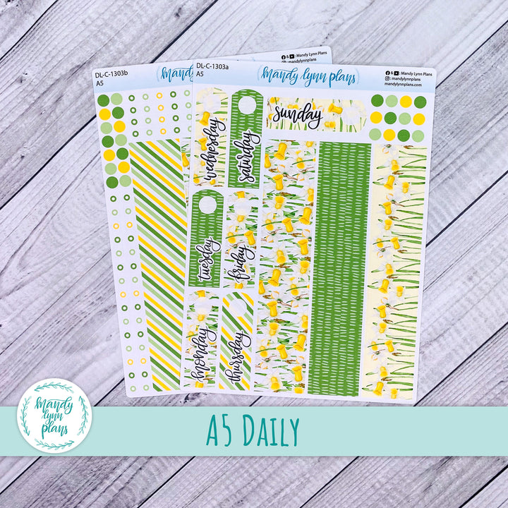 A5 Daily Kit || Daffodils || DL-C-1303