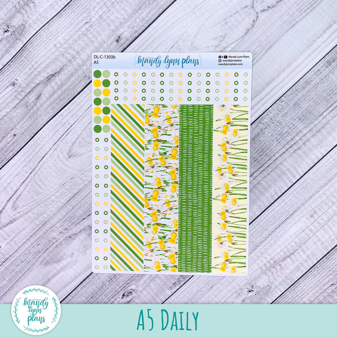 A5 Daily Kit || Daffodils || DL-C-1303