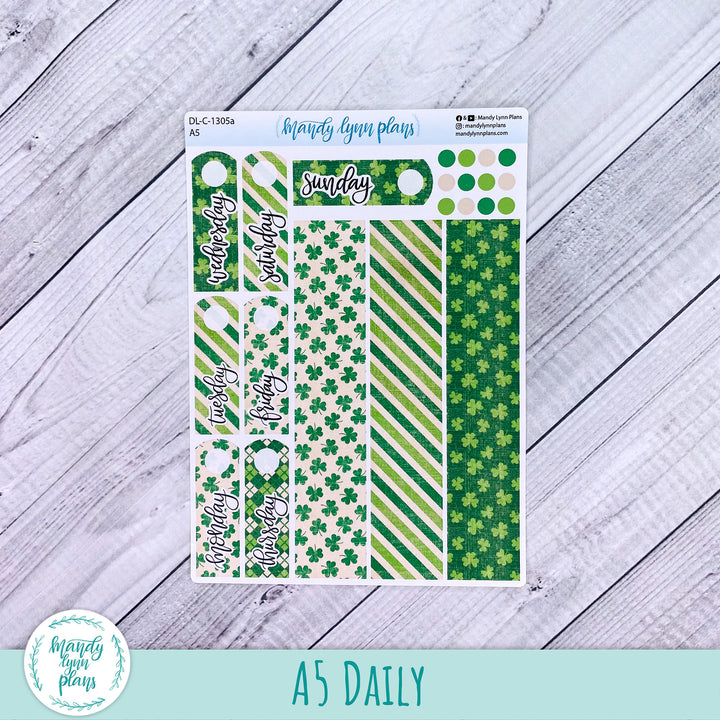 A5 Daily Kit || Vintage Shamrocks || DL-C-1305