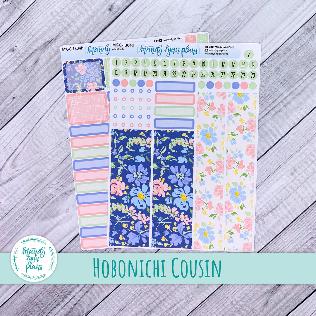 Any Month Hobonichi Cousin Monthly Kit || Spring Delight || MK-C-1304