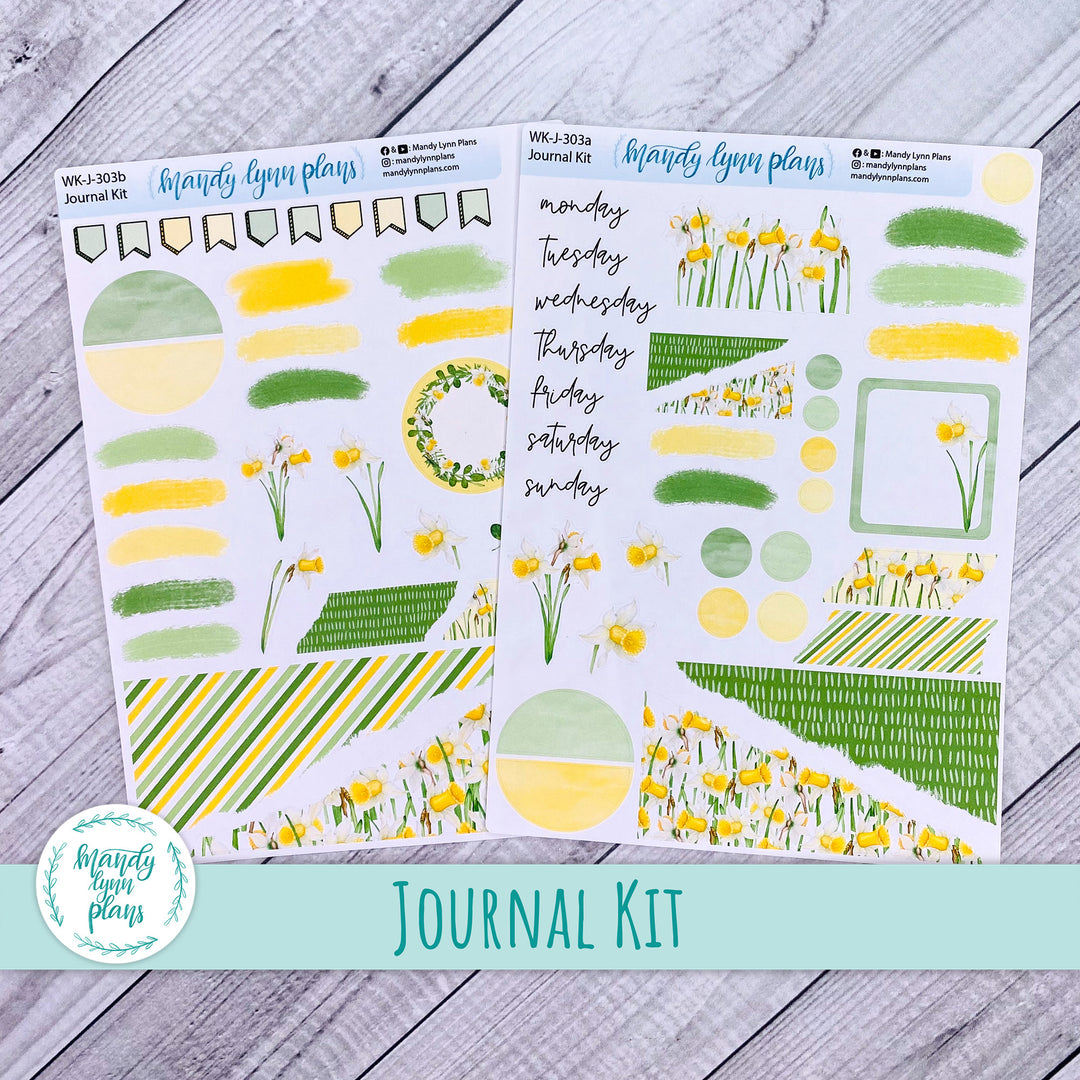 Daffodils Journal Kit || WK-J-303