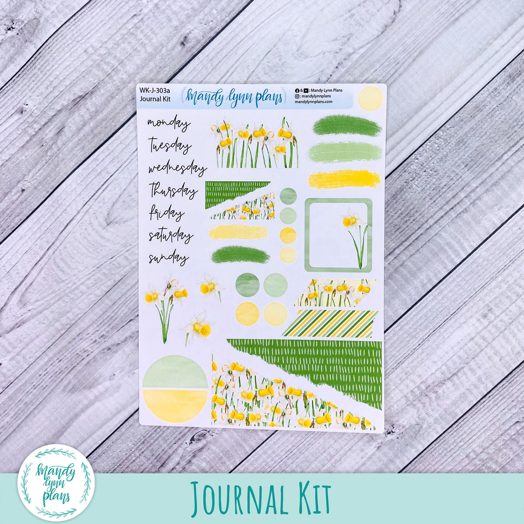 Daffodils Journal Kit || WK-J-303