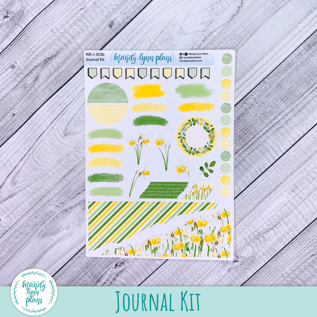 Daffodils Journal Kit || WK-J-303