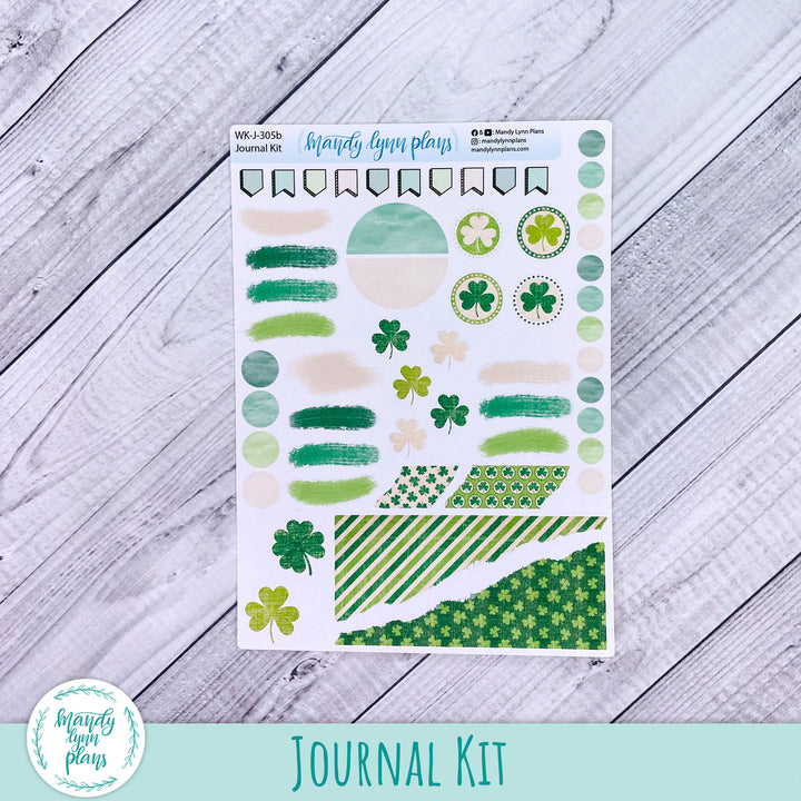 Vintage Shamrocks Journal Kit || WK-J-305