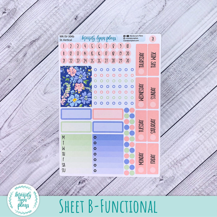 Standard Vertical Weekly Kit || Spring Delight || WK-SV-304