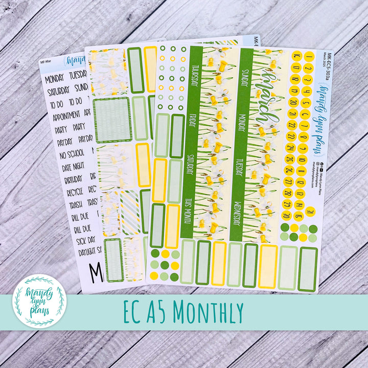 EC A5 March Monthly Kit || Daffodils || MK-EC5-303