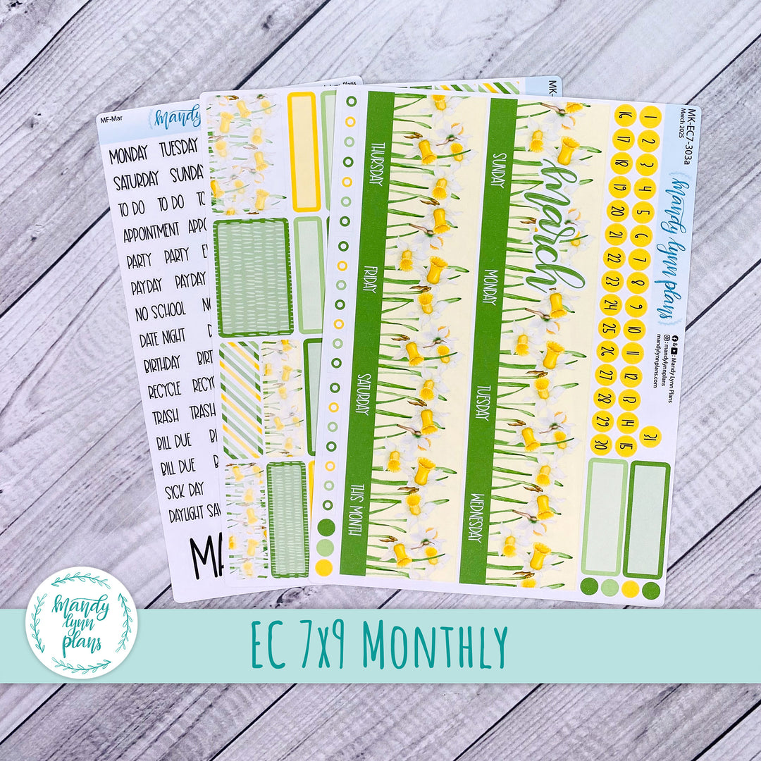 EC 7x9 March Monthly Kit || Daffodils || MK-EC7-303