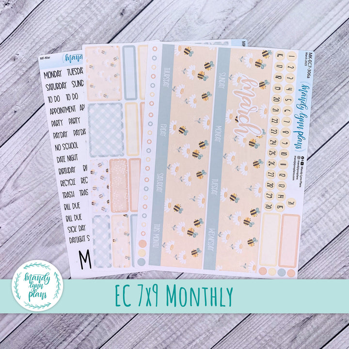 EC 7x9 March Monthly Kit || Honey Bees || MK-EC7-306