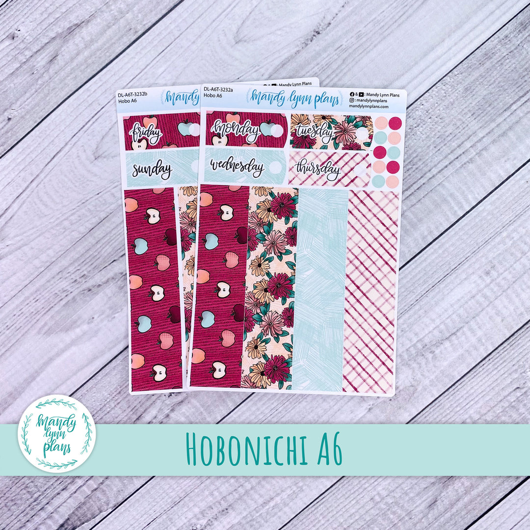 Hobonichi A6 Daily Kit || Apples || DL-A6T-3232