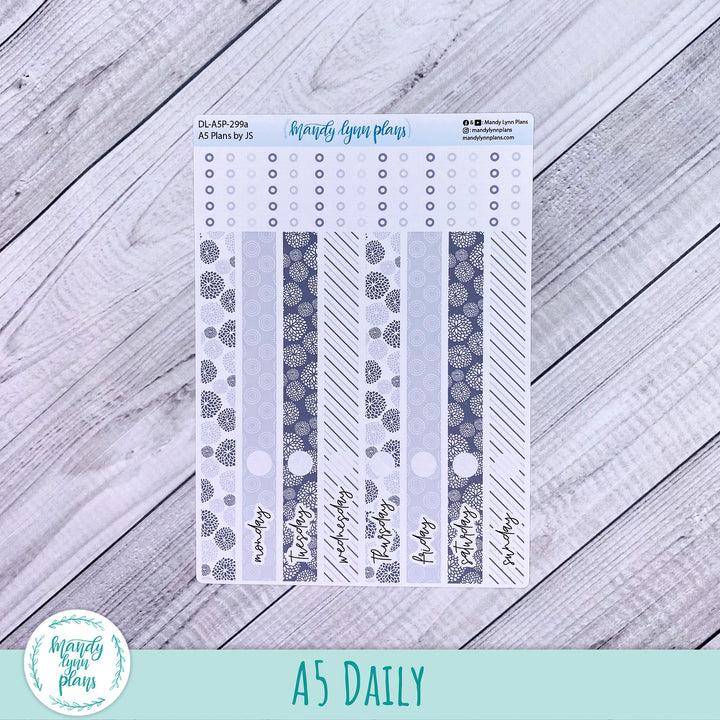 A5 Plans by Just Scribble Daily Kit || Minimalist || DL-A5P-299