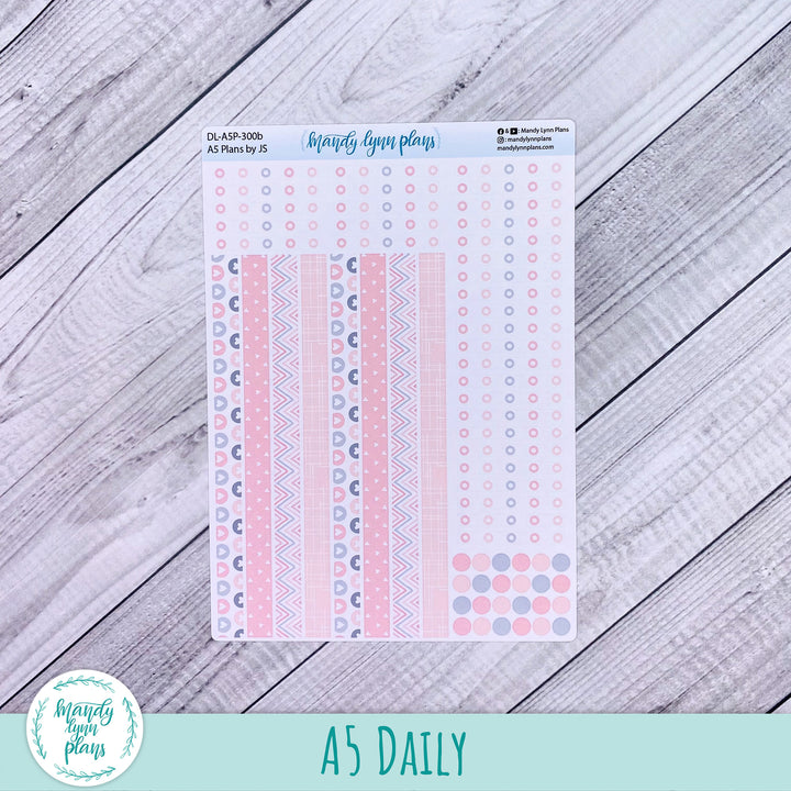 A5 Plans by Just Scribble Daily Kit || Be Mine || DL-A5P-300