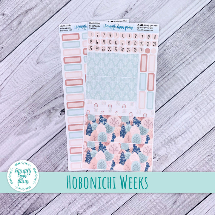 Any Month Hobonichi Weeks Monthly Kit || Colorful Forest || MK-W-2234