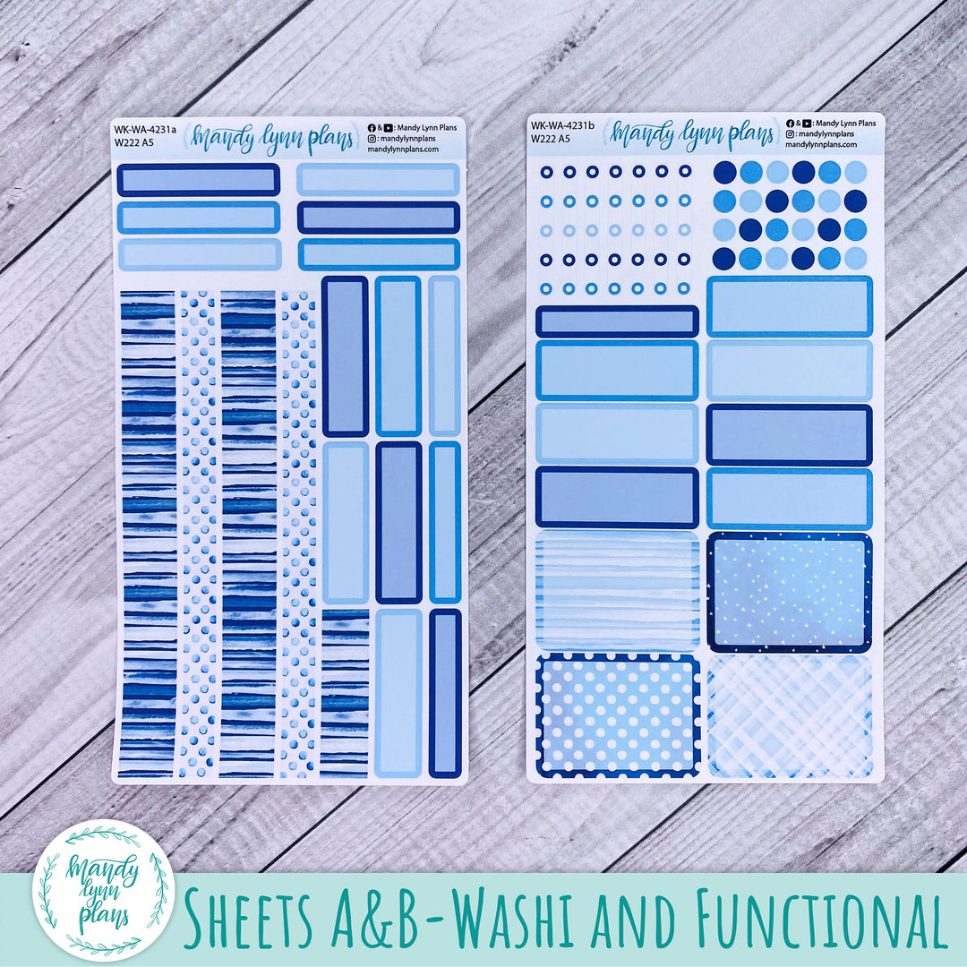 2024  Wonderland 222 Weekly Kit || Azure Blue || 231