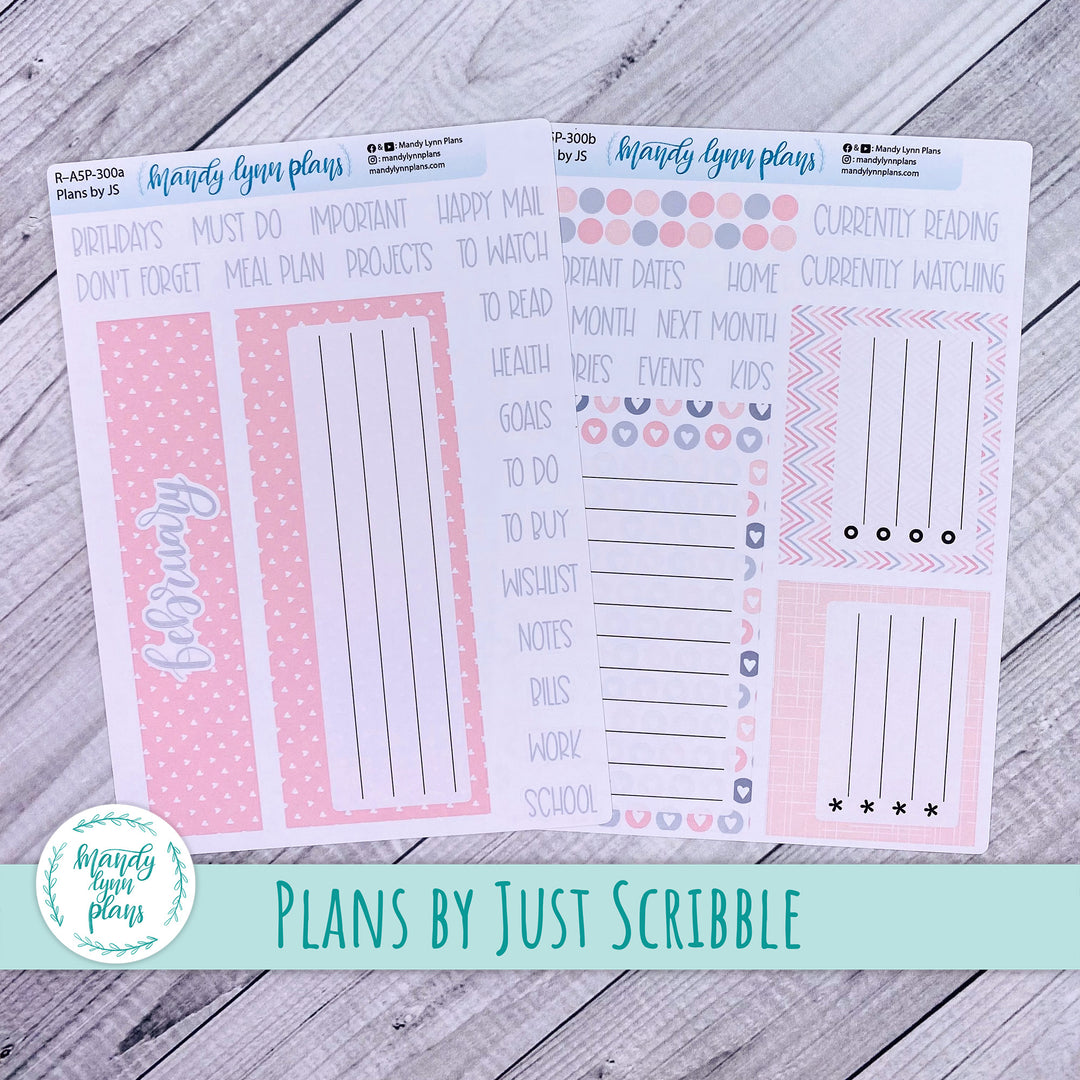 February Plans by Just Scribble Dashboard || Be Mine || R-A5P-300