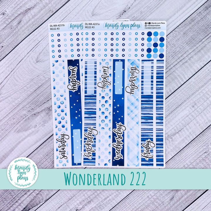 Wonderland 222 Daily Kit || Azure Blue || 231