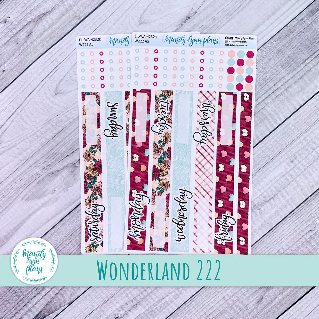 Wonderland 222 Daily Kit || Apples || 232