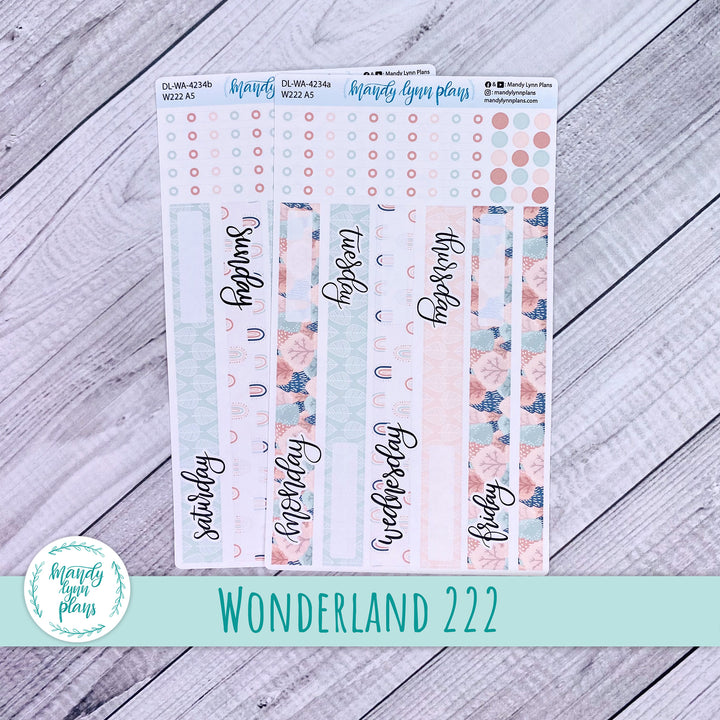 Wonderland 222 Daily Kit || Colorful Forest || 234