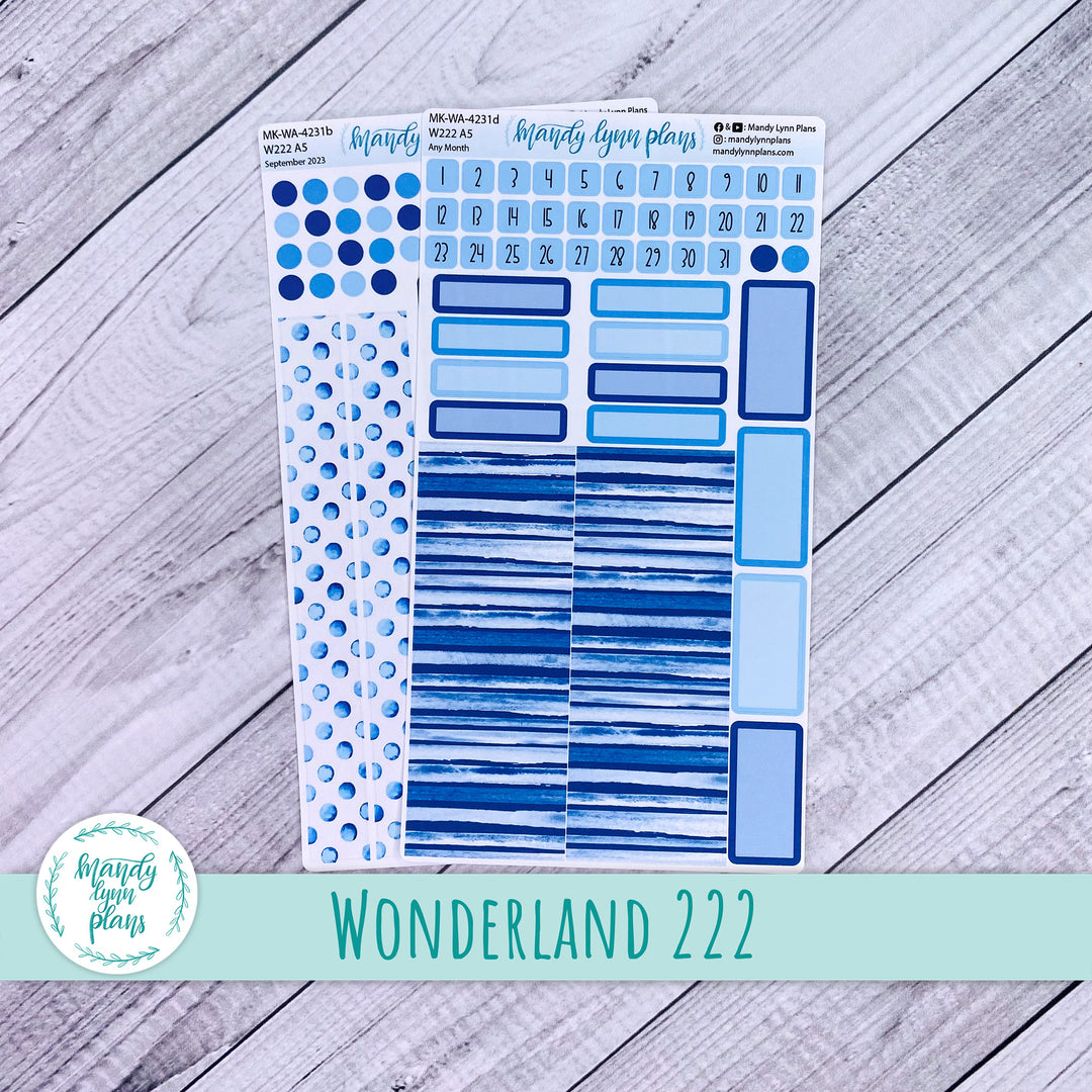 2024 Any Month Wonderland 222 Monthly Kit || Azure Blue || 231