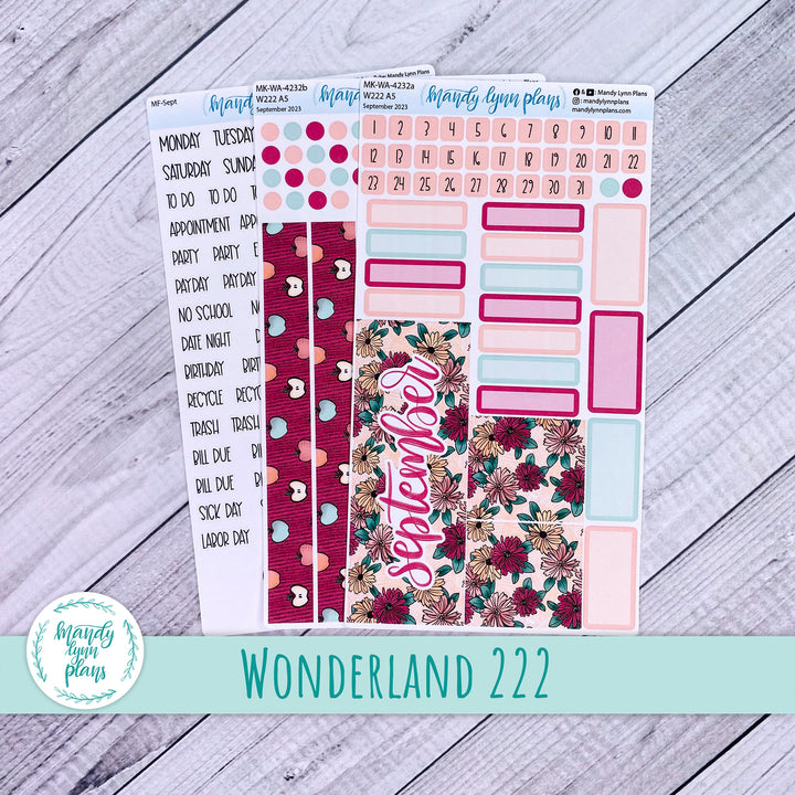 Wonderland 222 September 2023 Monthly Kit || Apples || 232