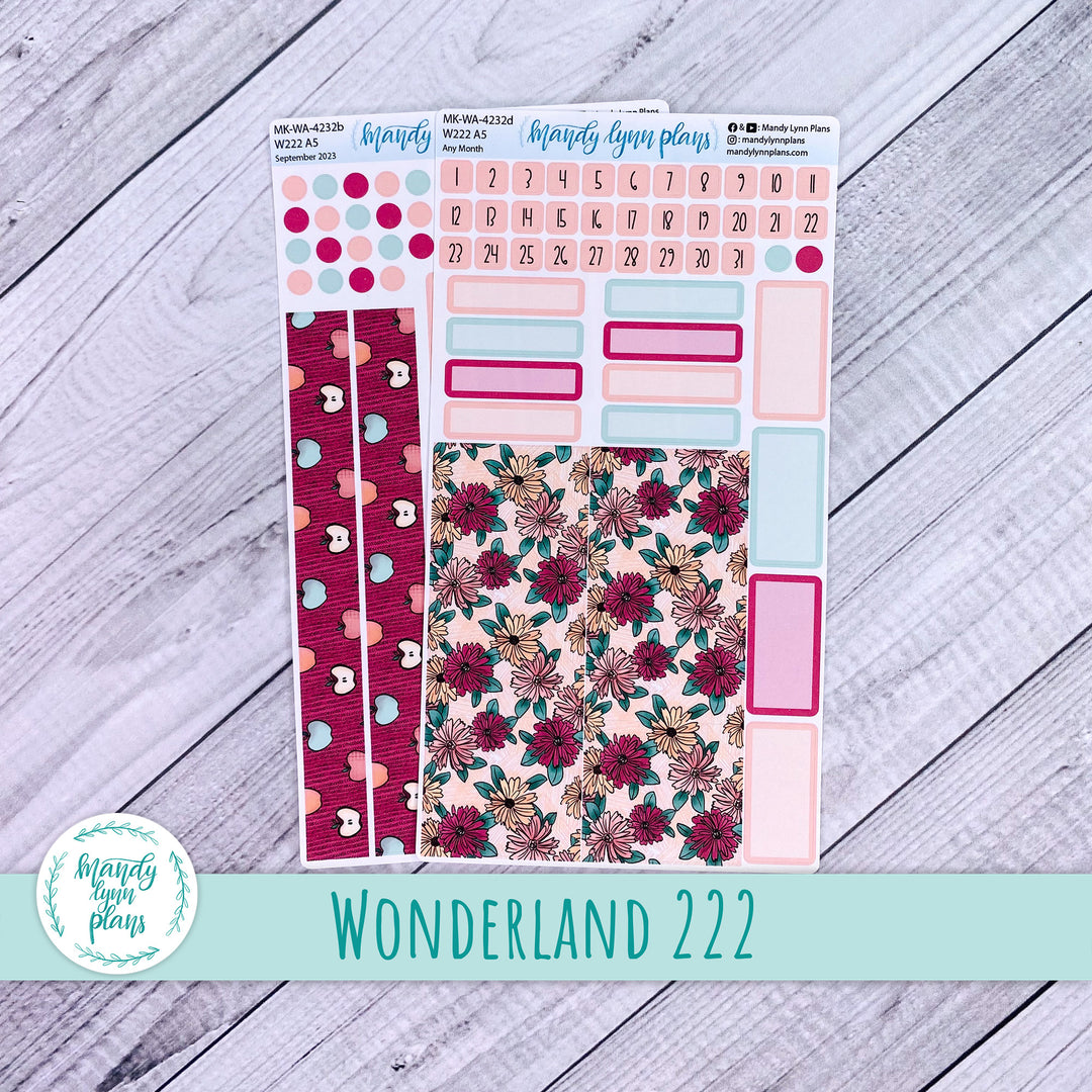 2024 Any Month Wonderland 222 Monthly Kit || Apples || 232