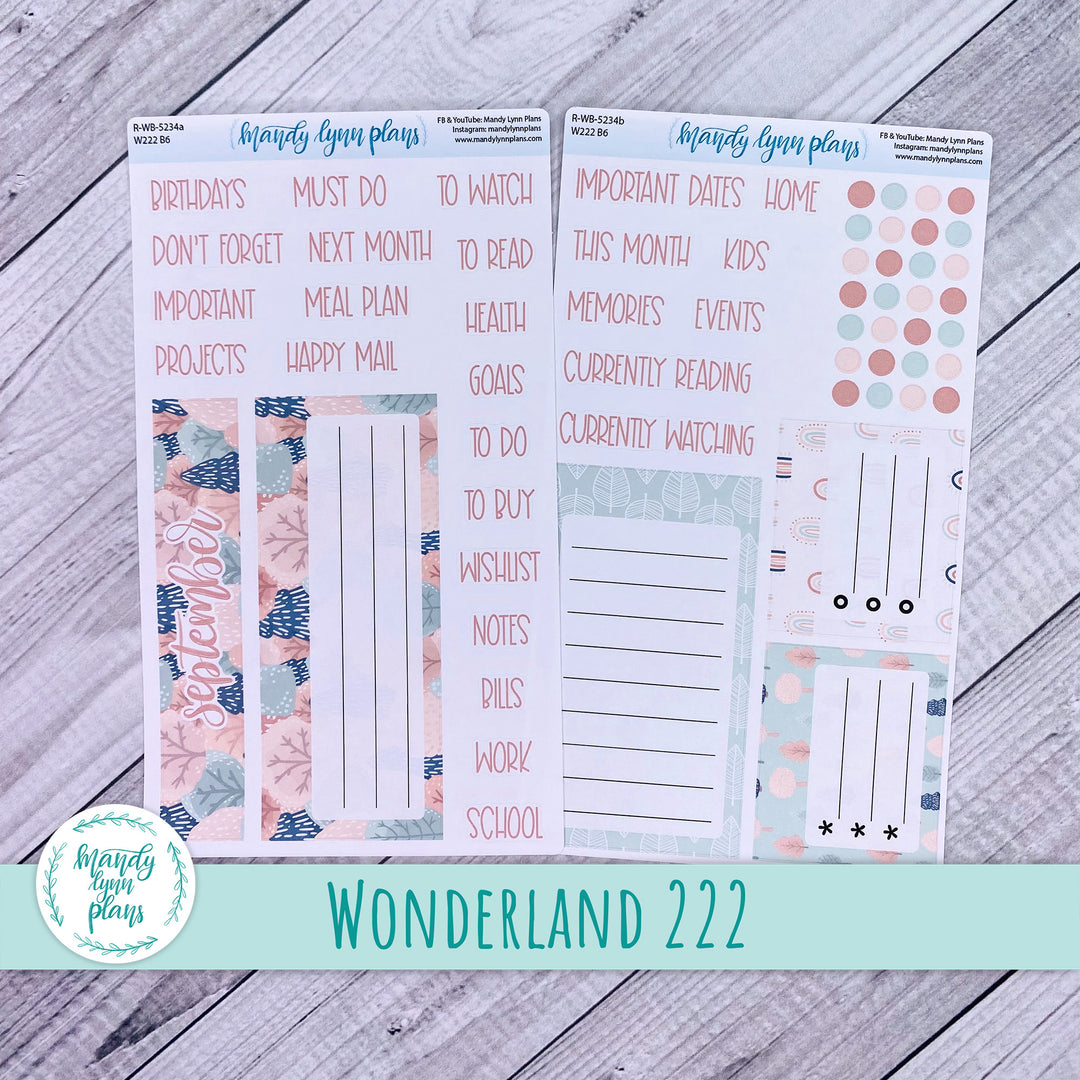 2024  September Wonderland 222 Dashboard || Colorful Forest || 234