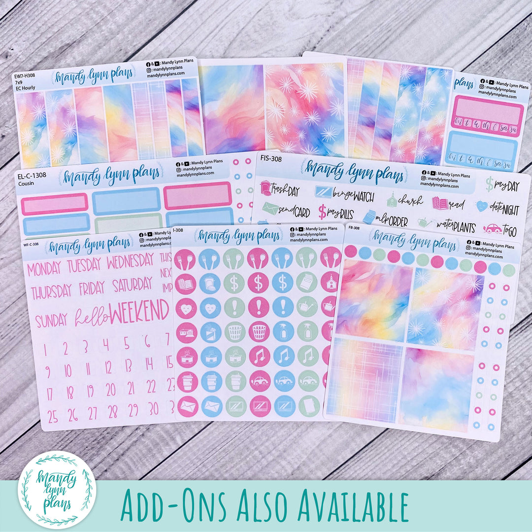 April EC A5 Dashboard Kit || Watercolor Wonder || R-EC5-308