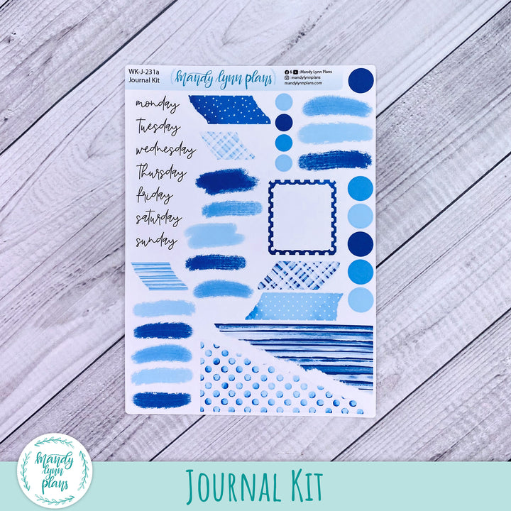 Azure Blue Journal Kit || WK-J-231