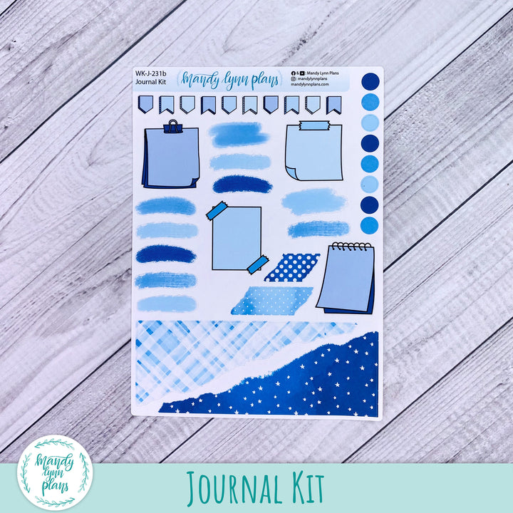 Azure Blue Journal Kit || WK-J-231