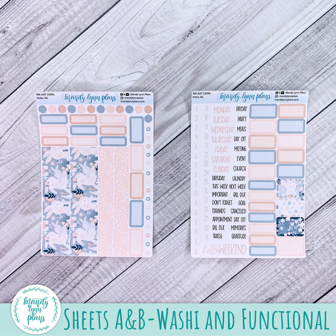 Hobonichi A6 Weekly Kit || Bunny Bliss || WK-A6T-3309