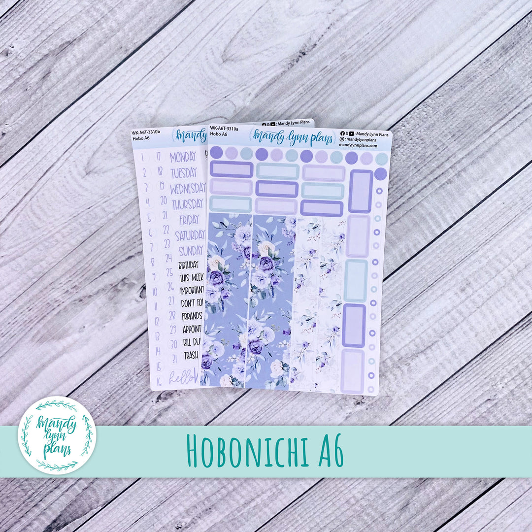 Hobonichi A6 Weekly Kit || Elegant Botanicals || WK-A6T-3310