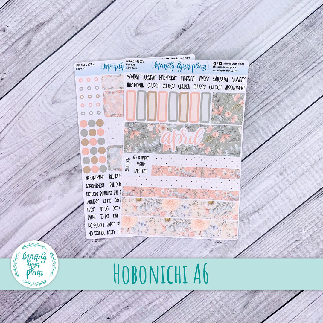 Hobonichi A6 April 2025 Monthly Kit || Garden Symphony || MK-A6T-3307