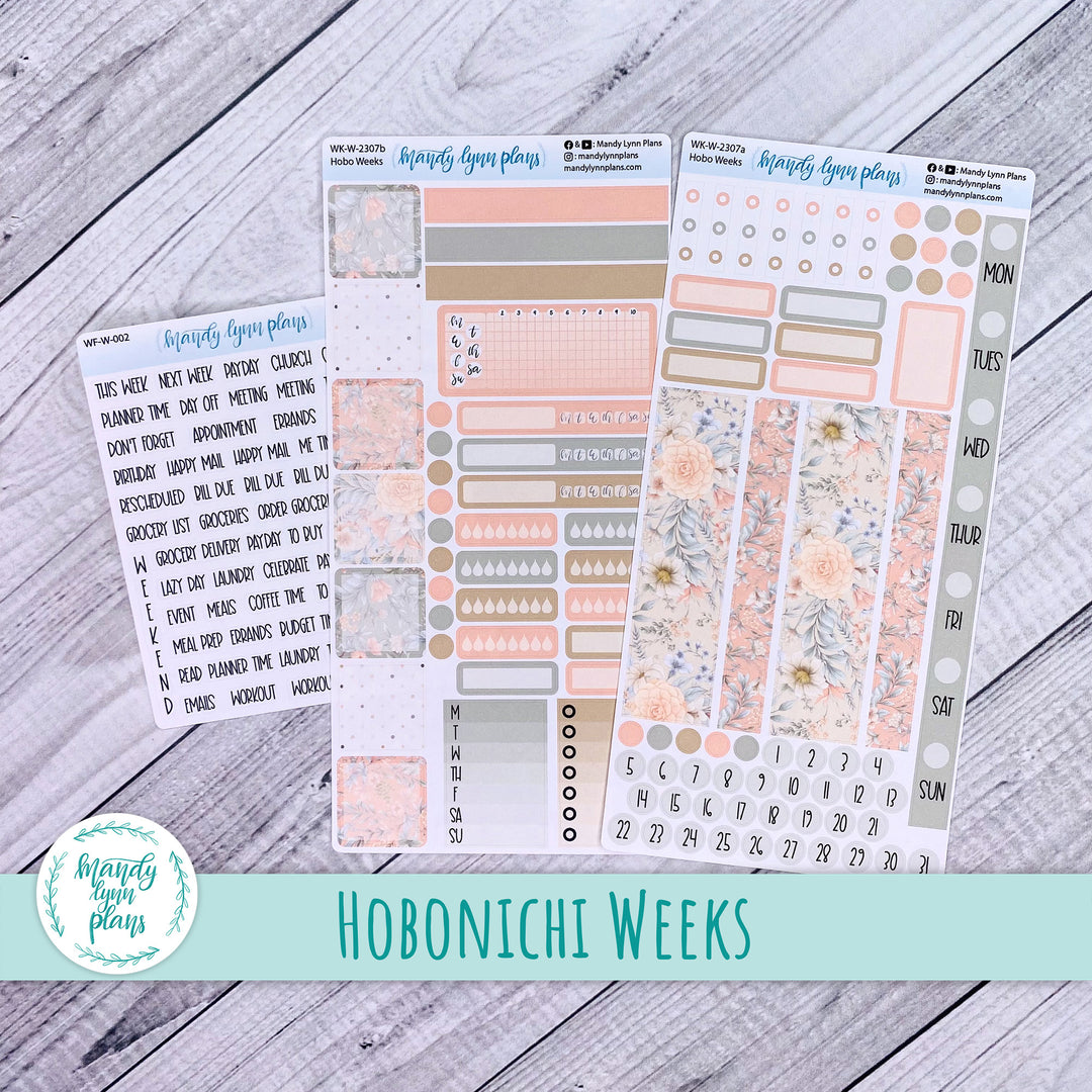 Hobonichi Weeks Weekly Kit || Garden Symphony || WK-W-2307