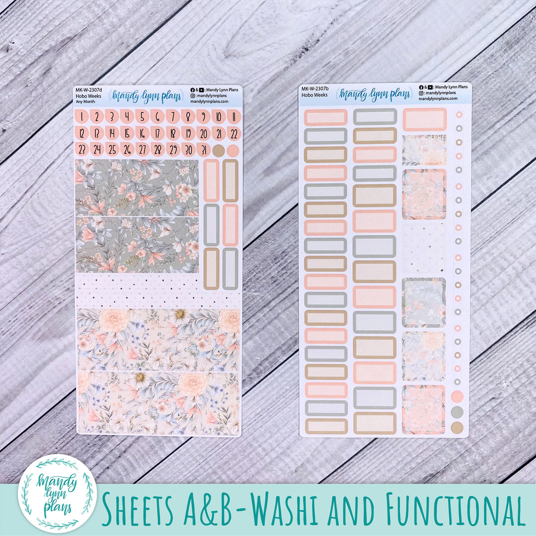 Any Month Hobonichi Weeks Monthly Kit || Garden Symphony || MK-W-2307