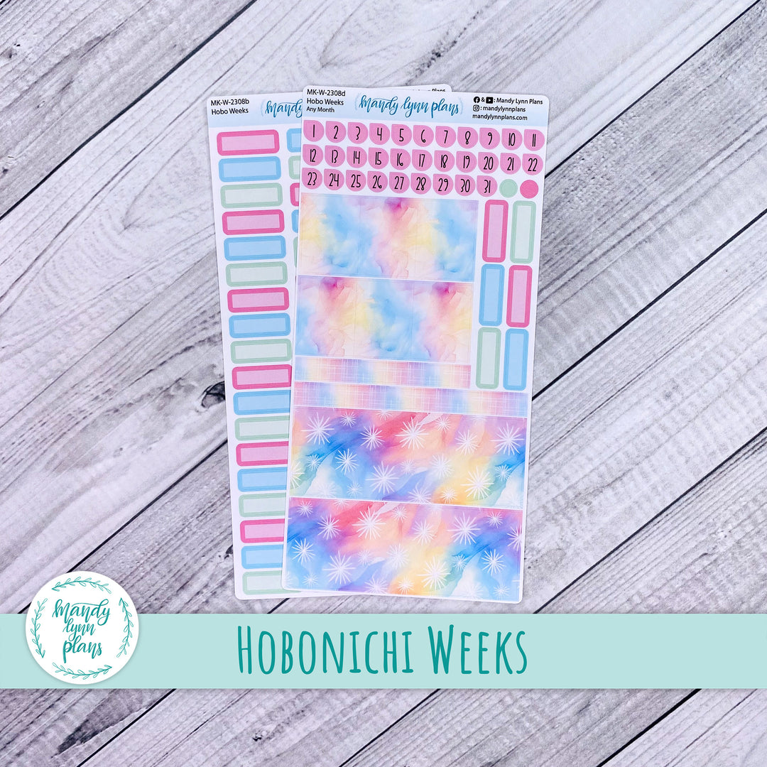 Any Month Hobonichi Weeks Monthly Kit || Watercolor Wonder || MK-W-2308