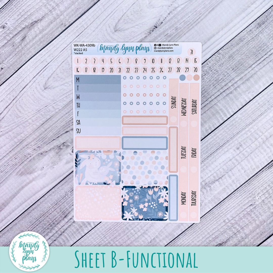 Wonderland 222 Weekly Kit || Bunny Bliss || 309