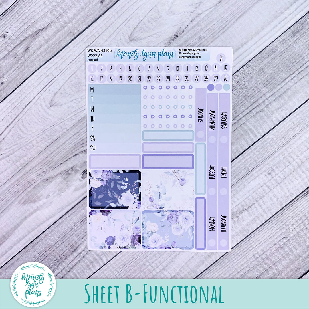 Wonderland 222 Weekly Kit || Elegant Botanicals || 310