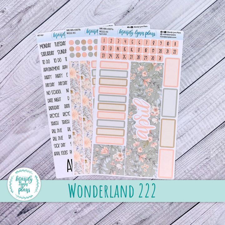 Wonderland 222 April 2025 Monthly Kit || Garden Symphony || 307