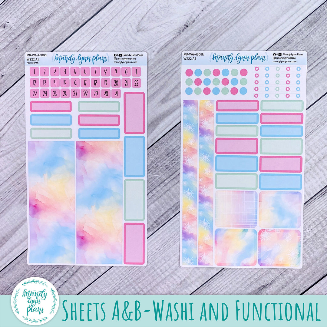 2025 Any Month Wonderland 222 Monthly Kit || Watercolor Wonder || 308