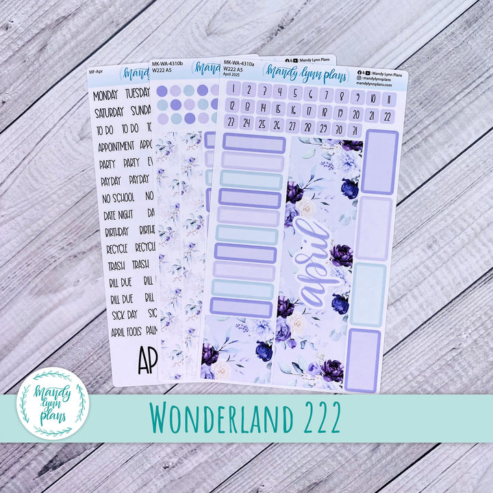 Wonderland 222 April 2025 Monthly Kit || Elegant Botanicals || 310