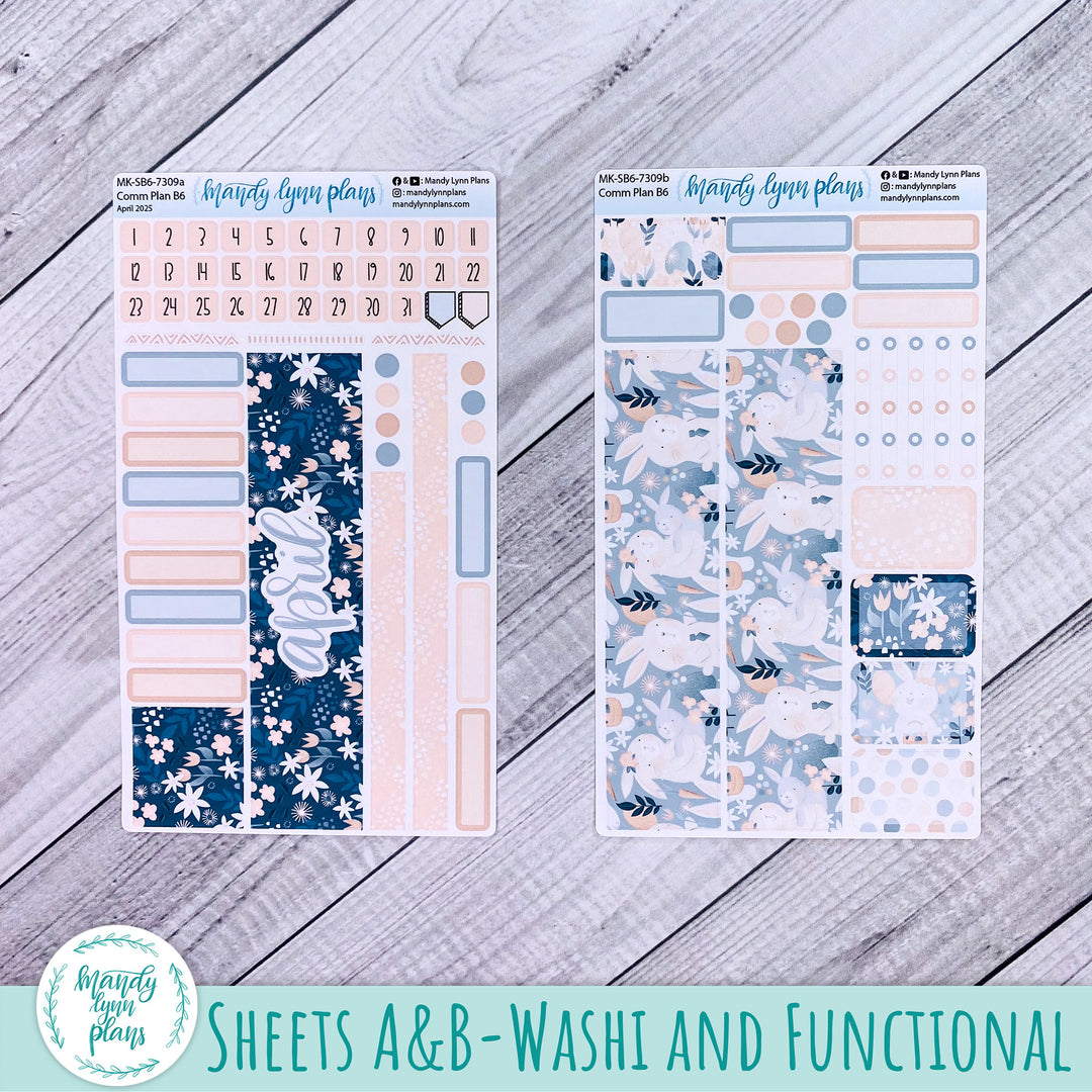 April 2025 Common Planner Monthly Kit || Bunny Bliss || 309