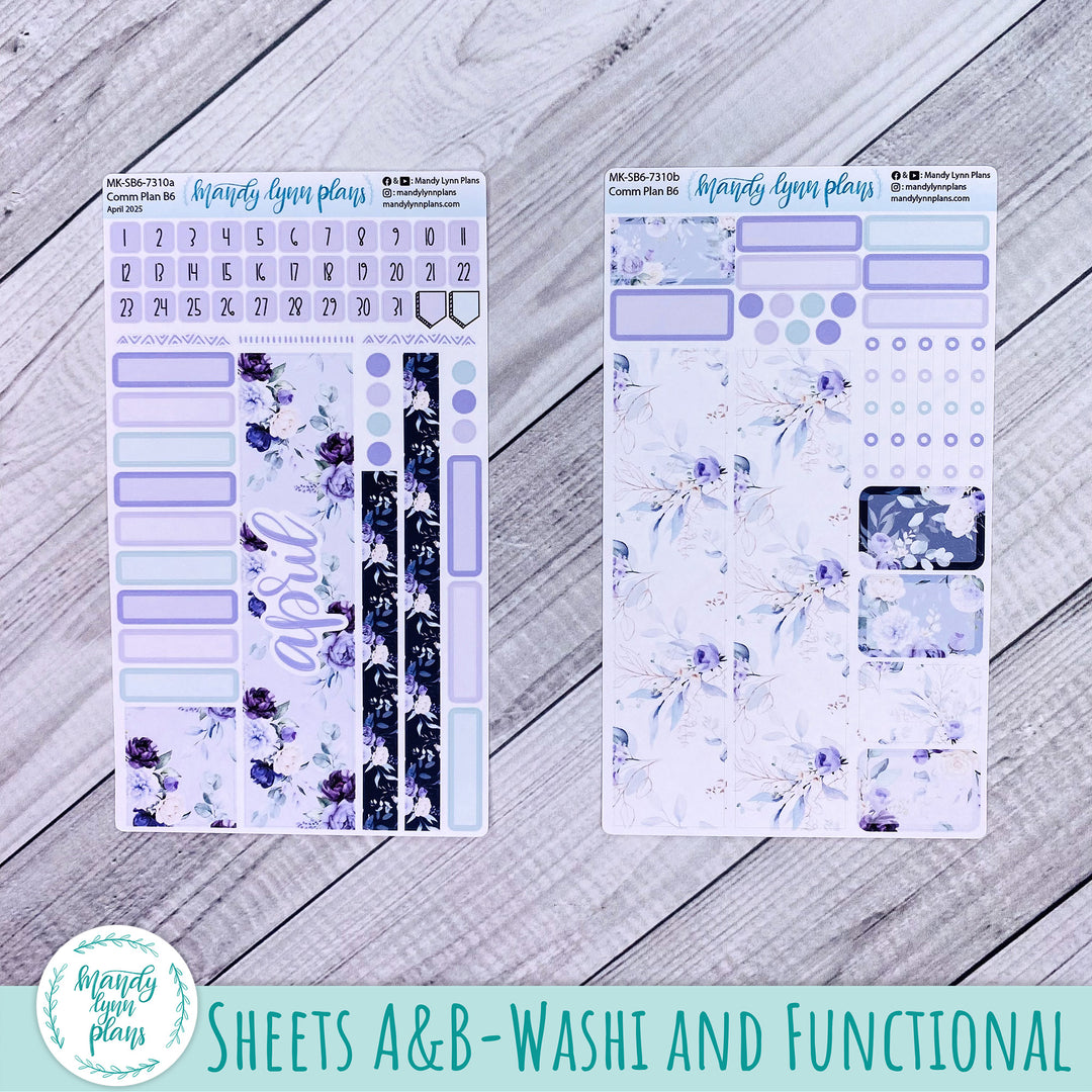 April 2025 Common Planner Monthly Kit || Elegant Botanicals || 310