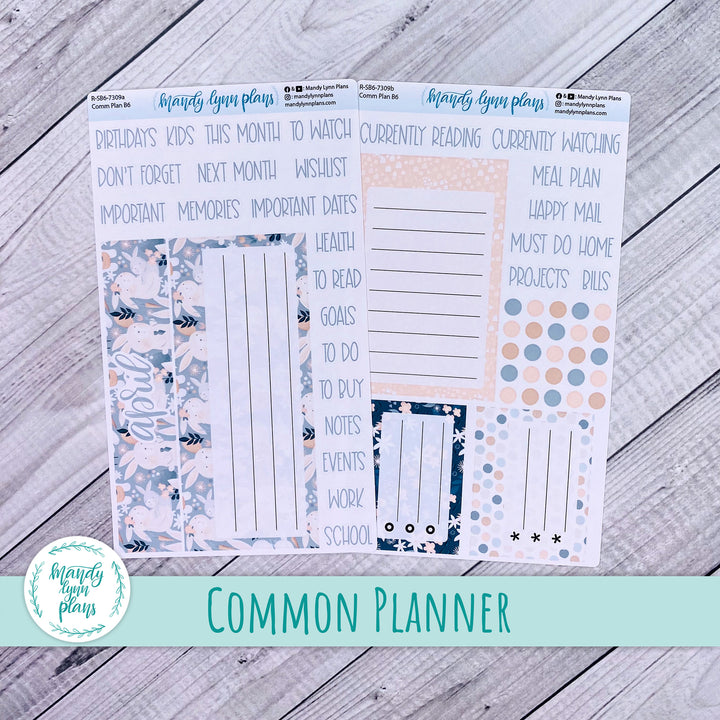 April Common Planner Dashboard || Bunny Bliss || 309