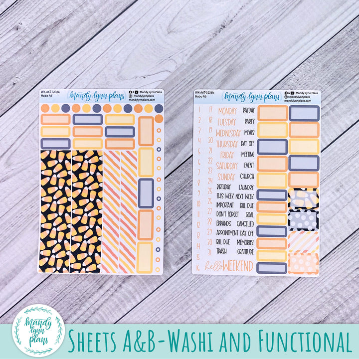 Hobonichi A6 Weekly Kit || Candy Corn || WK-A6T-3236