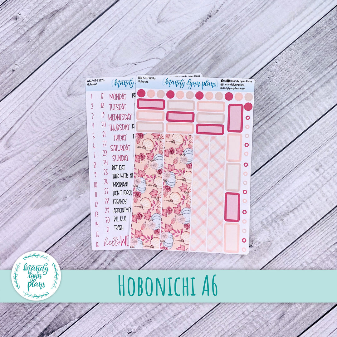 Hobonichi A6 Weekly Kit || Fall Blush || WK-A6T-3237