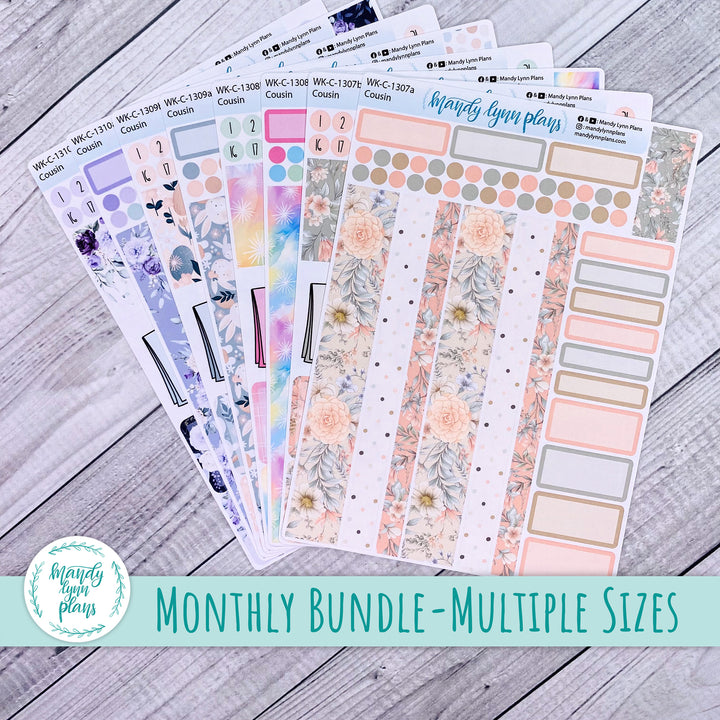 April 2025 Monthly Bundle - Weekly Kits